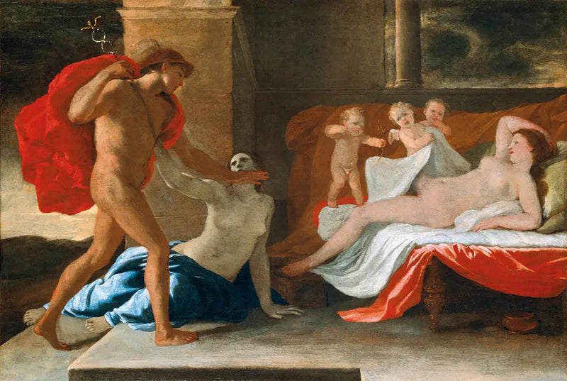Mercure, Hersé ja Aglaure - Nicolas Poussin