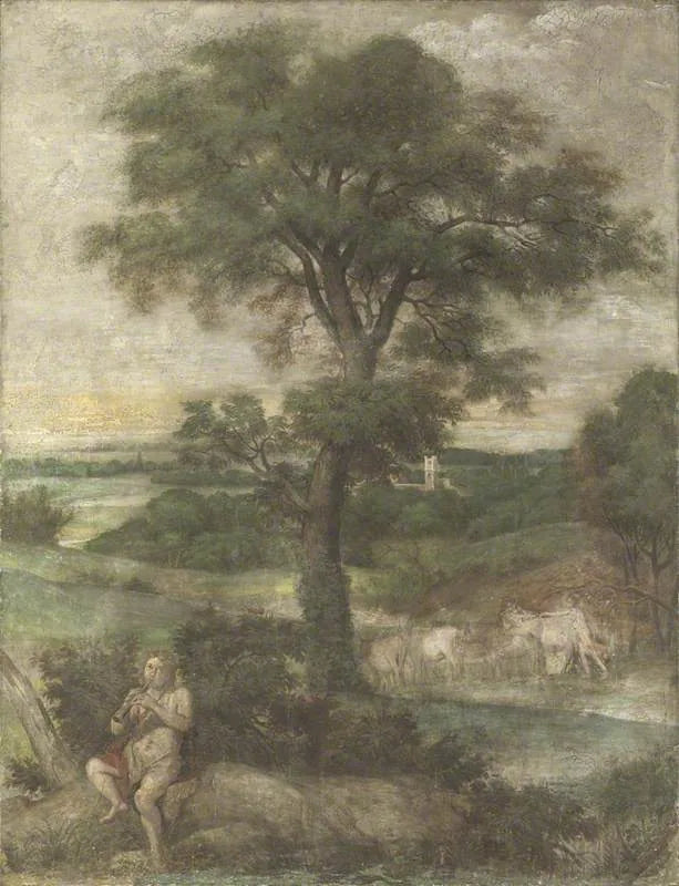Mercure volant les troupeaux d'Admète - Domenichino