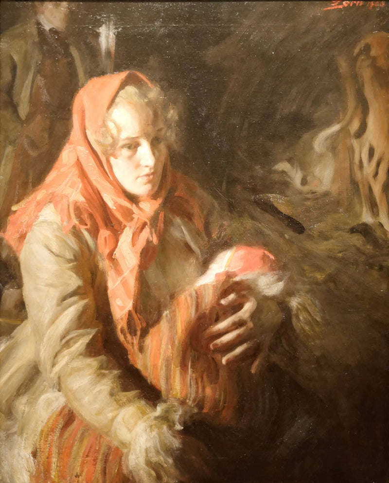 Äiti ja lapsi - Anders Zorn