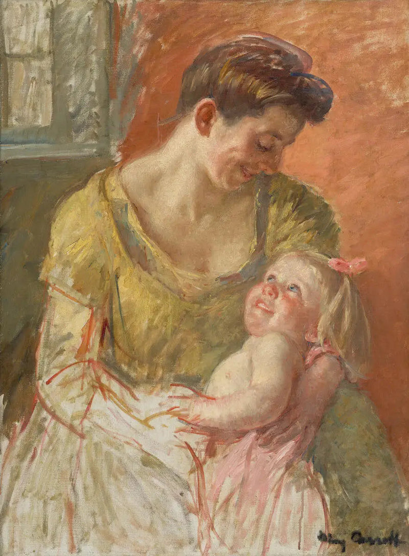 Äiti ja lapsi - Mary Cassatt