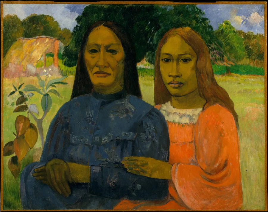 Äiti ja tytär - Paul Gauguin