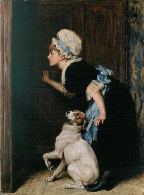 Äiti Hubbard - Briton Rivière