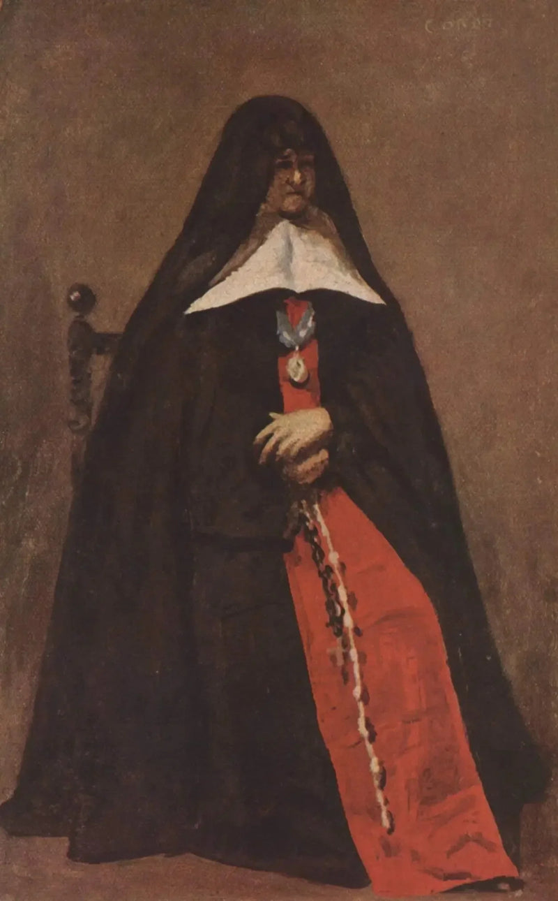 Äiti Marie-Héloïse des Dix Vertus - Jean-Baptiste Camille Corot
