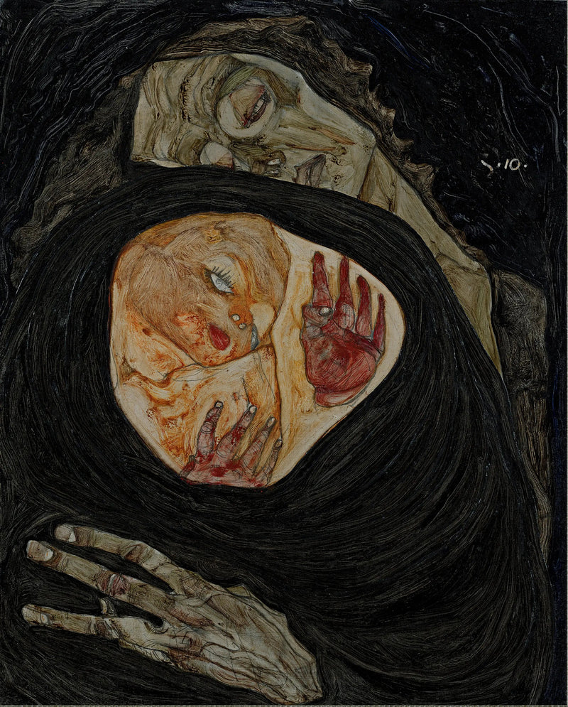 Kuollut äiti I - Egon Schiele