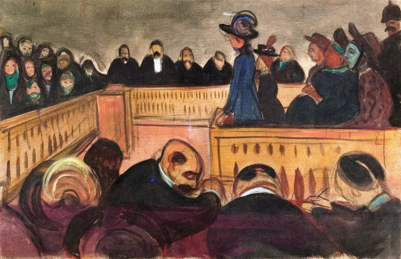 Adoptivimammat oikeudessa - Edvard Munch