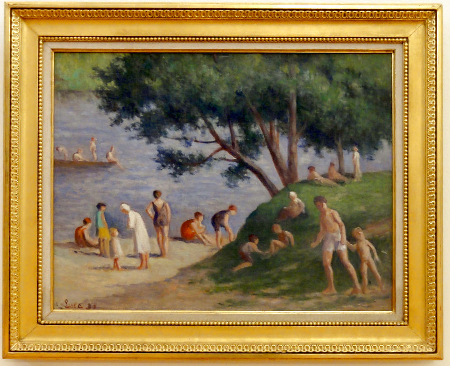 Méricourt, ranta - Maximilien Luce