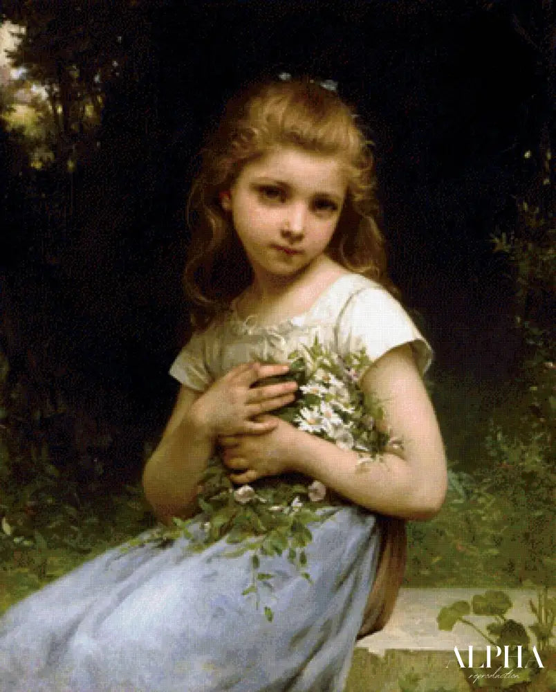 Mes marguerites, 1901 - Jules-Cyrille Cavé - Reproductions de tableaux et peintures haut de gamme