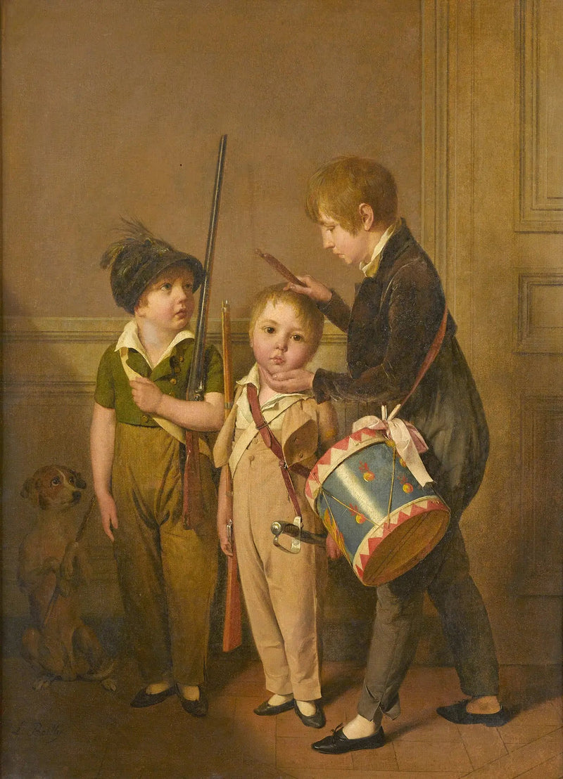 Minun pienet sotilaani - Louis-Léopold Boilly