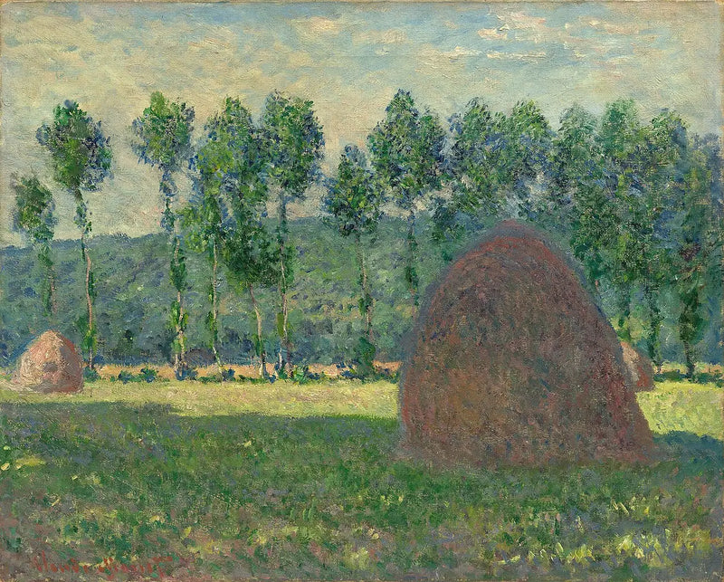Jyrsijä lähellä Givernyä - Claude Monet
