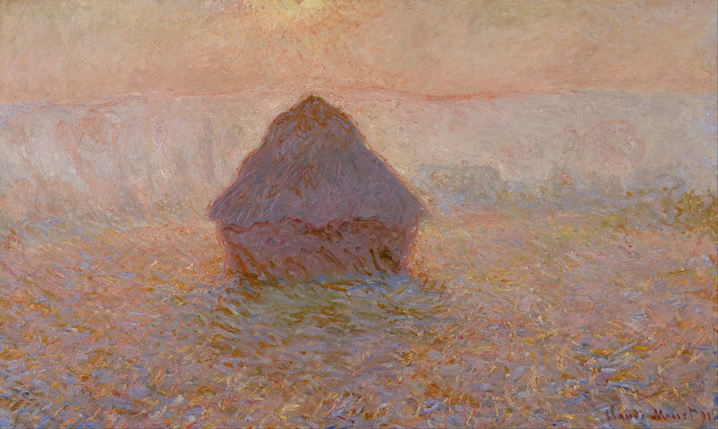 Mylläys, aurinko sumussa - Claude Monet