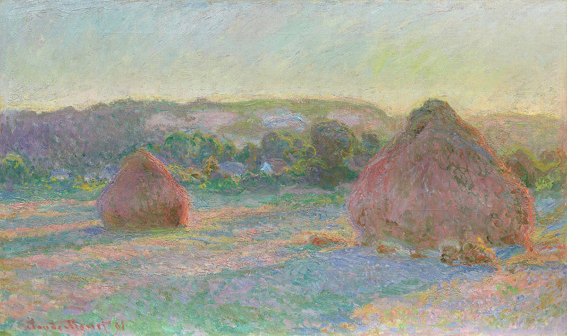 Vehnäpyörät, loppukesä W1269 - Claude Monet