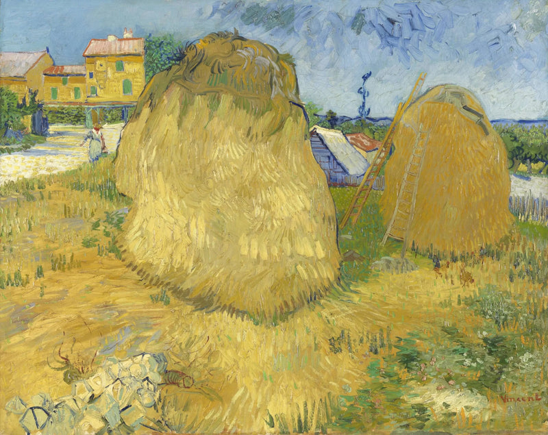 Heinäkasat Provencessa - Vincent van Gogh