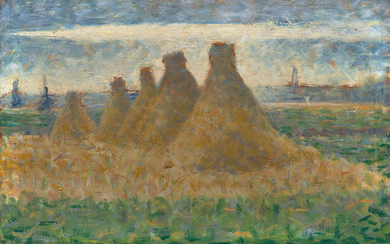 Heinäpaalit - Georges Seurat
