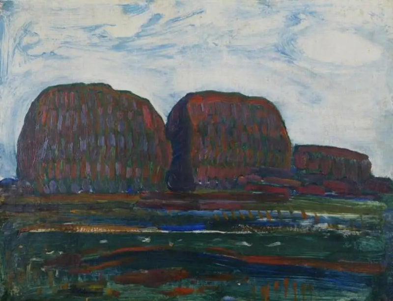 Heinäpaalit III - Piet Mondrian