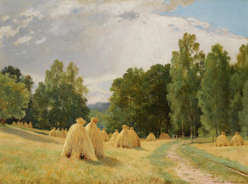 Heinäpaalit. Preobrazhenskoe - Ivan Chichkine