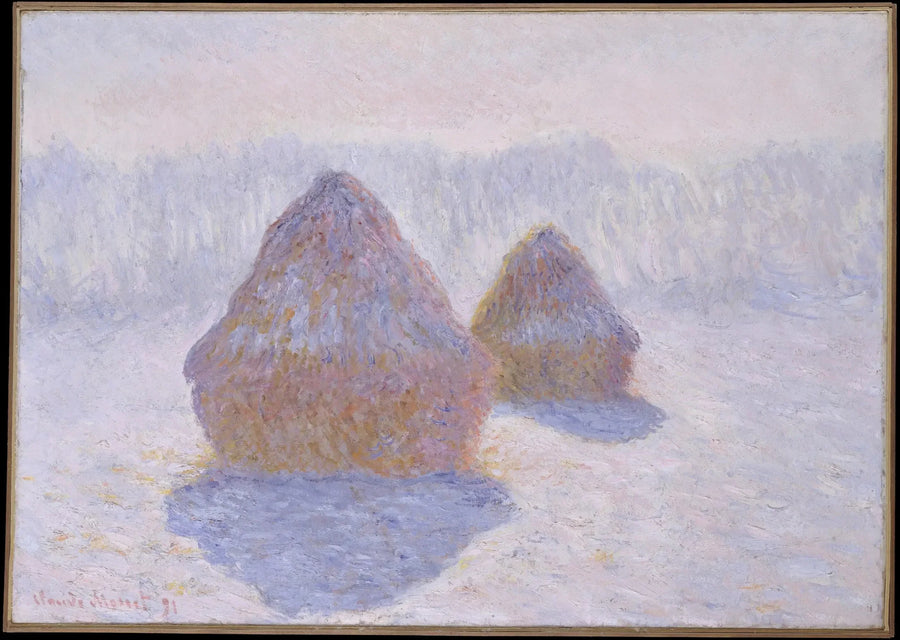 Viljasiilot, talviefekti - Claude Monet