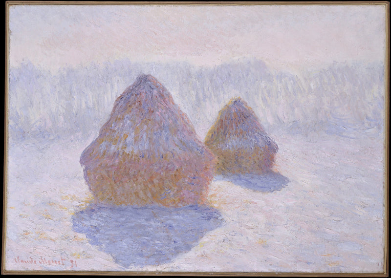 Hiomapyörät, lumi - ja aurinkoefekti W1279 - Claude Monet