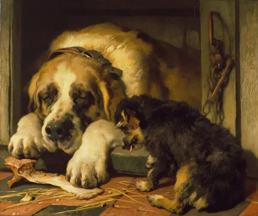 Epäilyttävät muruset - Edwin Henry Landseer