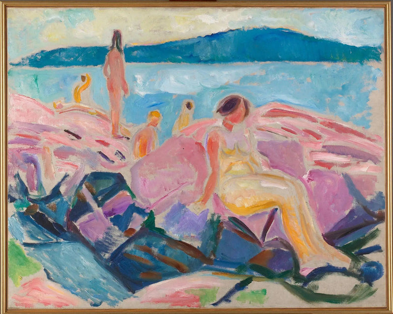 Kesän keskivaihe - Edvard Munch