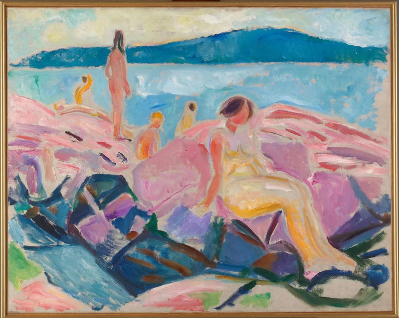 Kesän keskivaihe - Edvard Munch