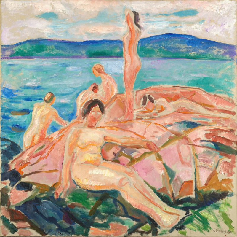 Kesän keskivaihe - Edvard Munch