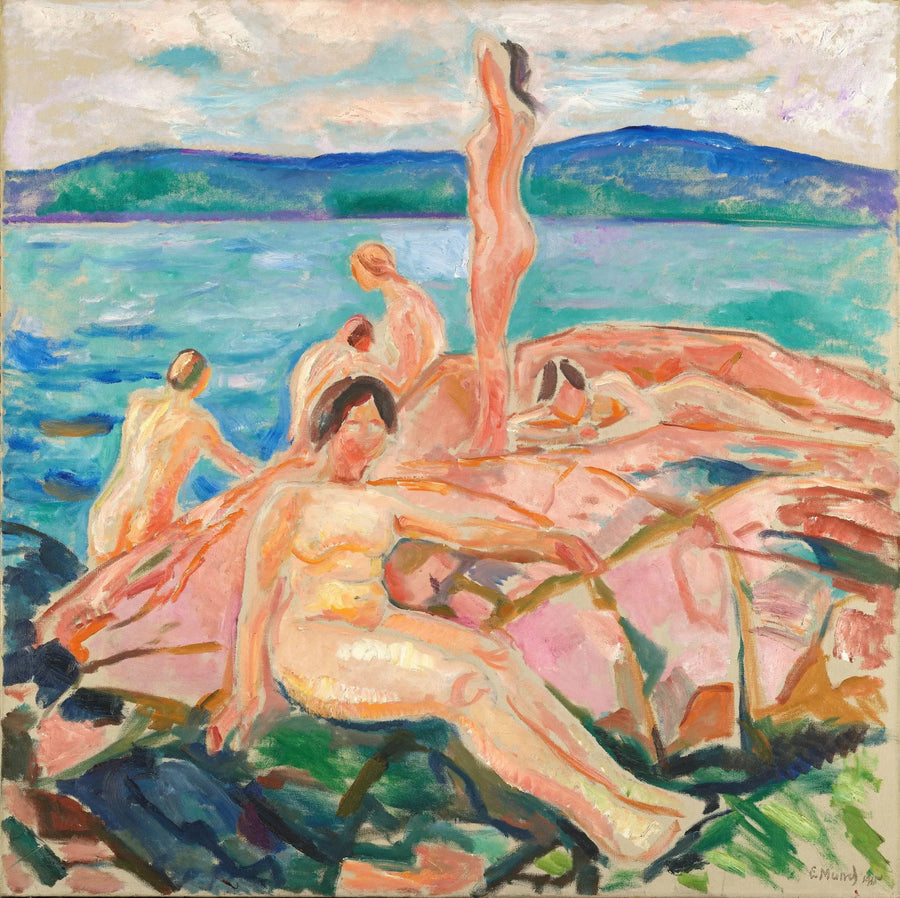 Kesän keskivaihe - Edvard Munch