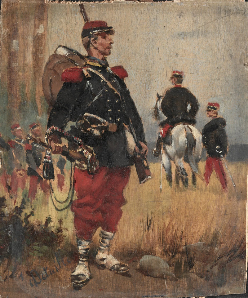 Sotilaat - Édouard Detaille