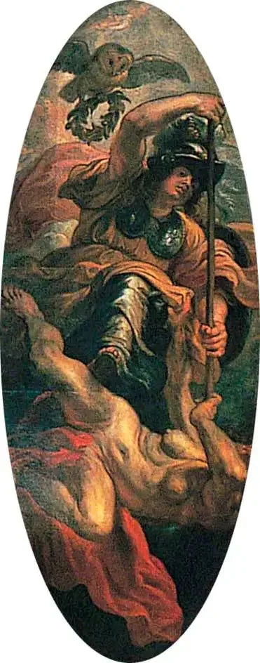 Minerva läpäisee tietämättömyyden - Peter Paul Rubens