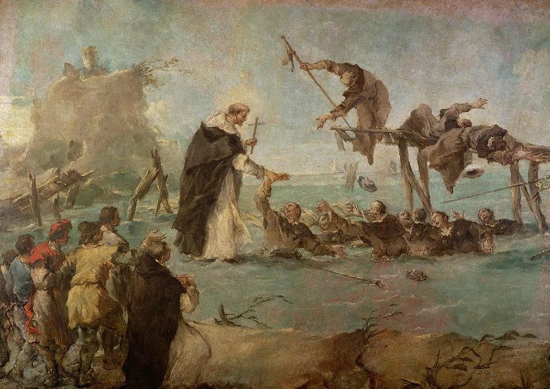 Miracoli dominikaaniselta pyhimykseltä - Francesco Guardi