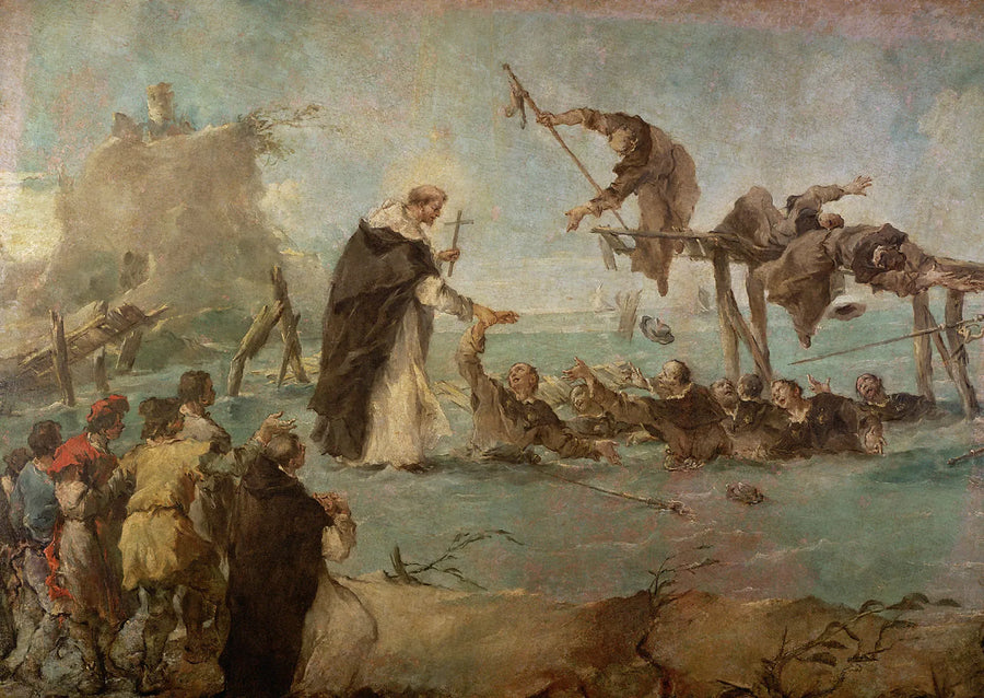 Miracoli dominikaaniselta pyhimykseltä - Francesco Guardi