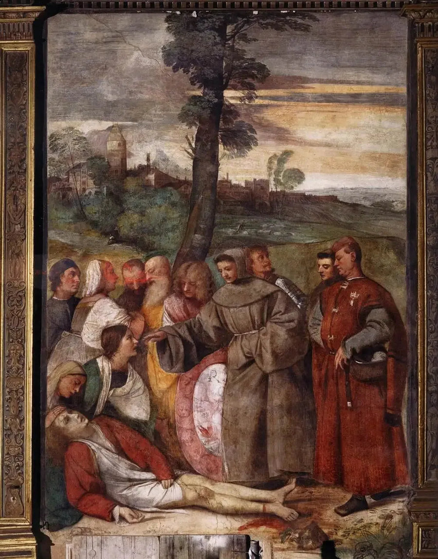 Parantuneen jalan ihme - Titian