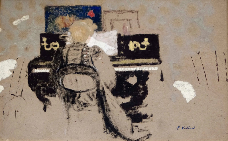 Misia pianolla - Édouard Vuillard