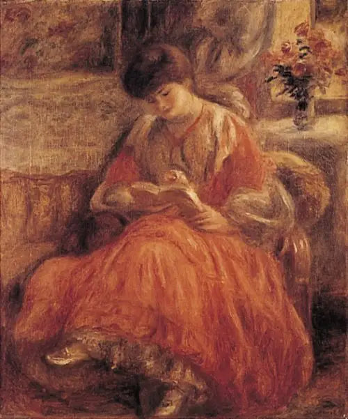 Istuva Misia Godebska-Sert - Pierre-Auguste Renoir