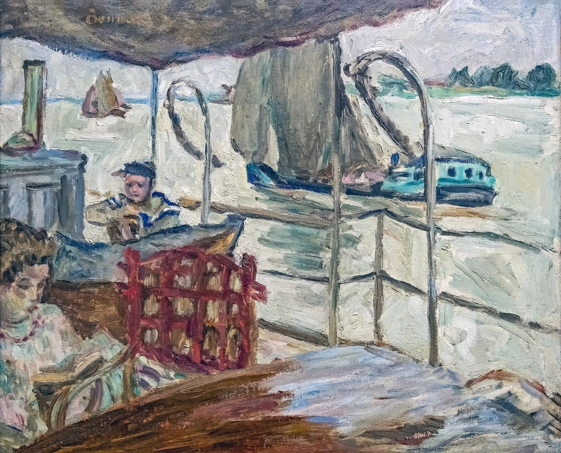 Misia Sert Edwardsin aluksella - Pierre Bonnard
