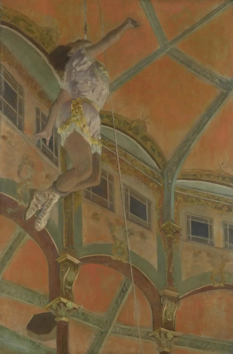 Neiti La La Fernando sirkuksessa - Edgar Degas