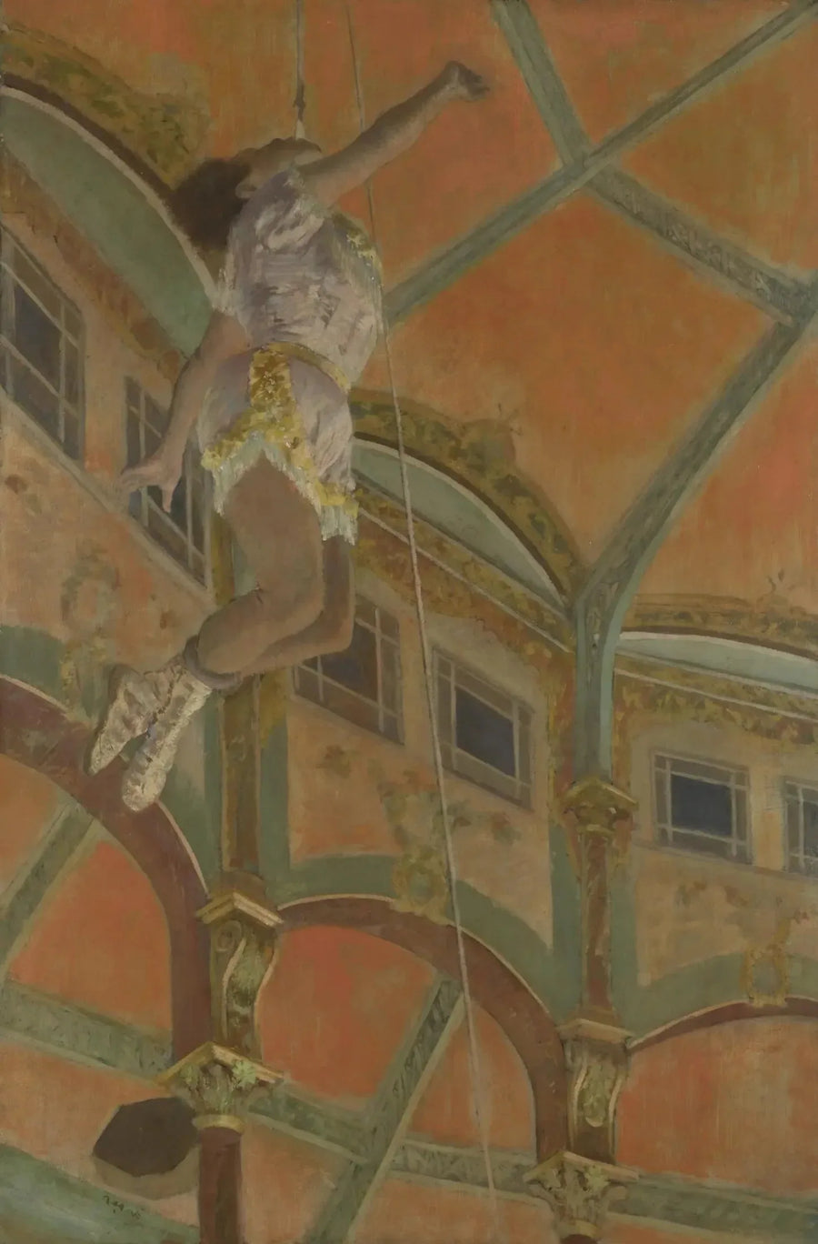 Neiti La La Fernando sirkuksessa - Edgar Degas