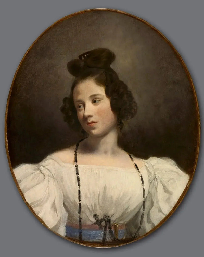Neiti Alexandrine-Julie de la Boutraye - Eugène Delacroix