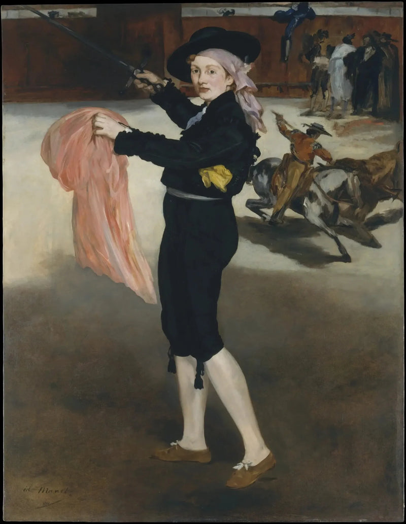 Neiti V. espanjalaisessa puvussa - Édouard Manet