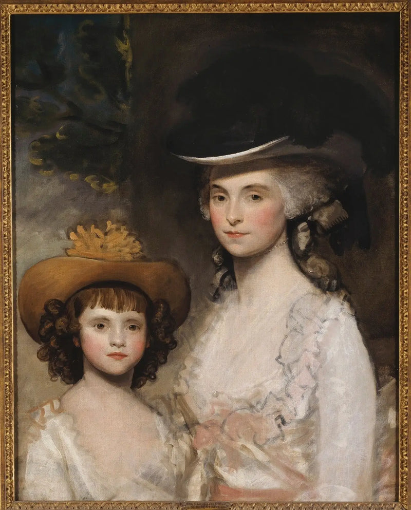 Mme Blades ja hänen tyttärensä - Gilbert Stuart