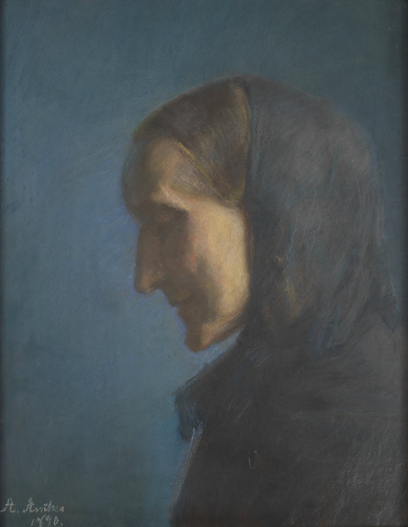 Rouva Brýndum - Anna Ancher