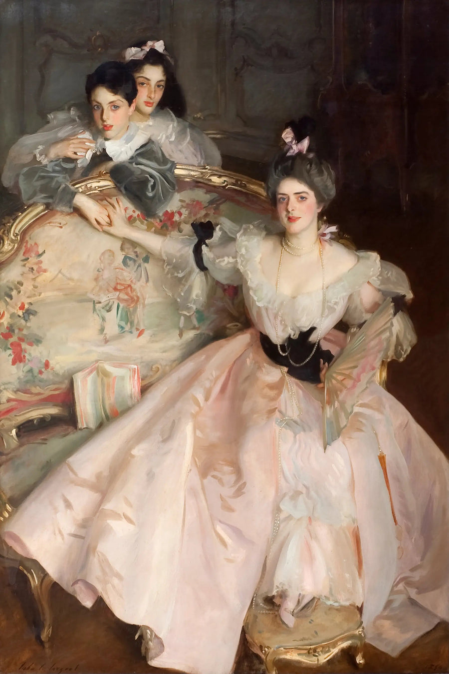 Rouva Carl Meyer ja hänen lapsensa - John Singer Sargent