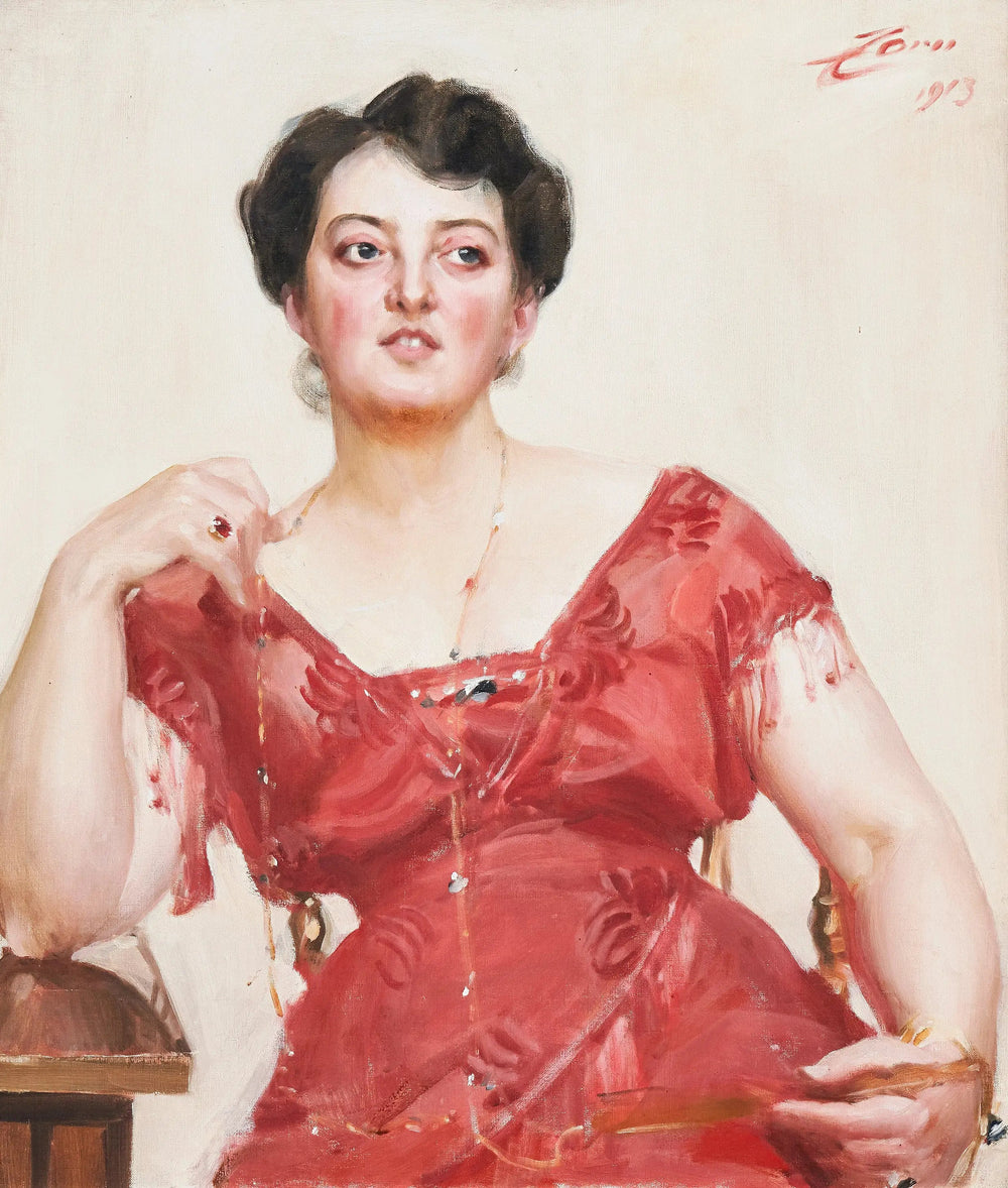 Mme Dagny Pineus - Anders Zorn - Alpha Reproduction