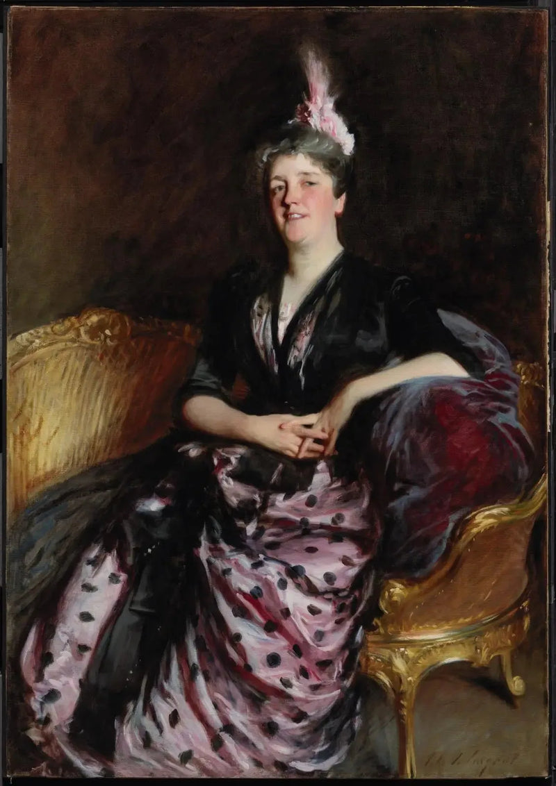 Rouva Edward Darley Boit (Mary Louisa Cushing) - John Singer Sargent