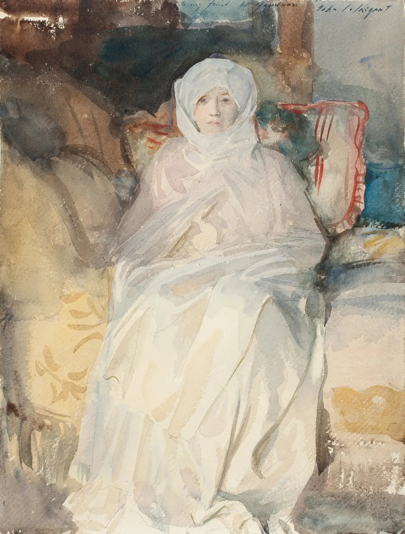 Rouva Gardner valkoisessa - John Singer Sargent