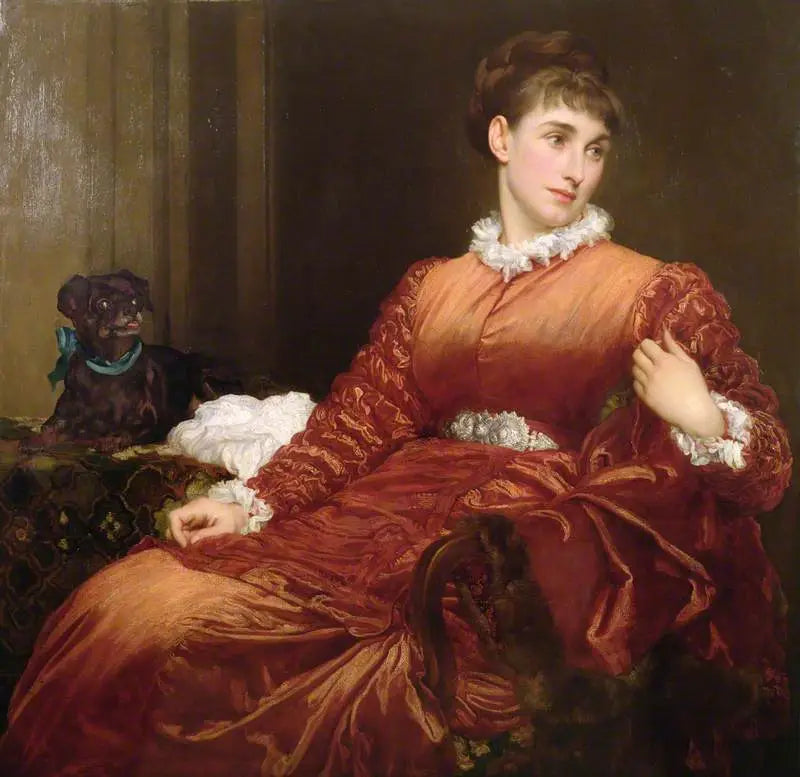 Mme H. Evans Gordon, syntynyt May Sartoris - Frederic Leighton
