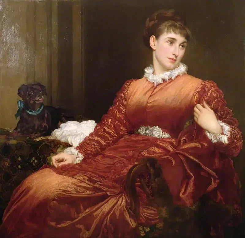 Mme H. Evans Gordon, syntynyt May Sartoris - Frederic Leighton