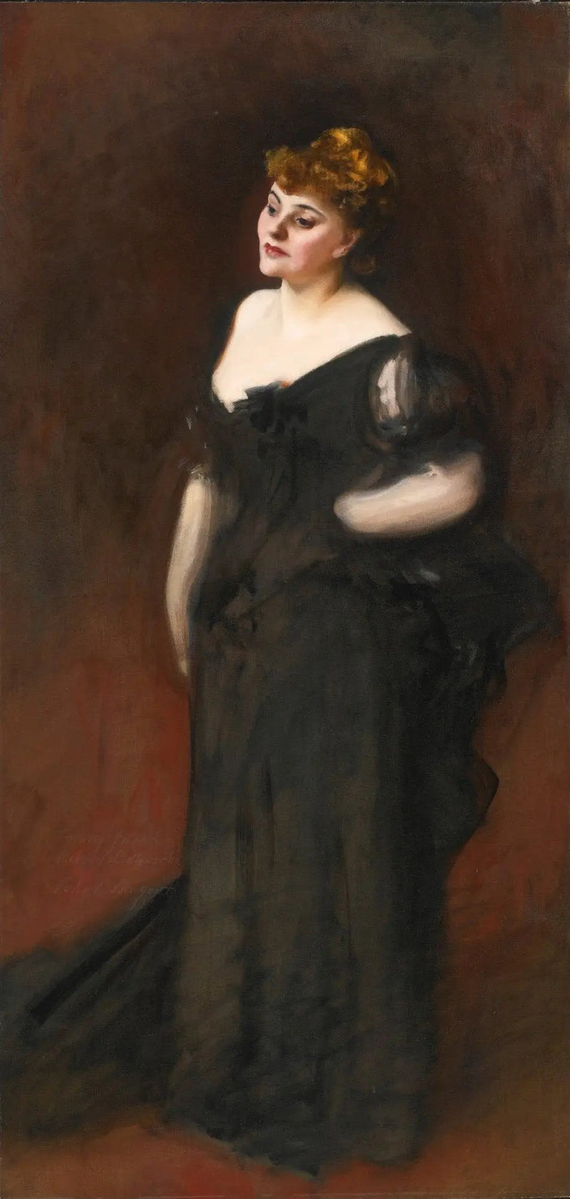 Rouva Harry Vane Milbank (Alice Sidonie Vandenburg) - John Singer Sargent