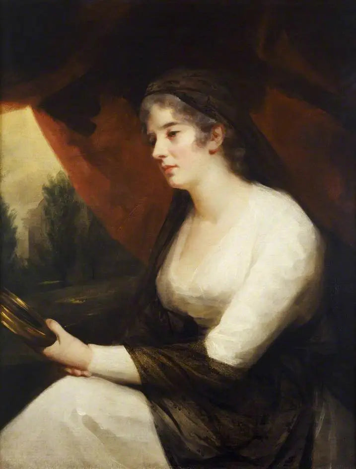 Mme Johnstone roolissa « Pohdiskelu » - Henry Raeburn