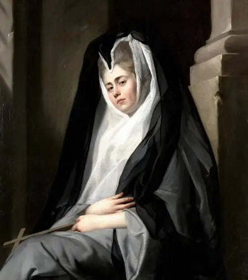 Rouva Mary Robinson nunnan roolissa - John Singleton Copley