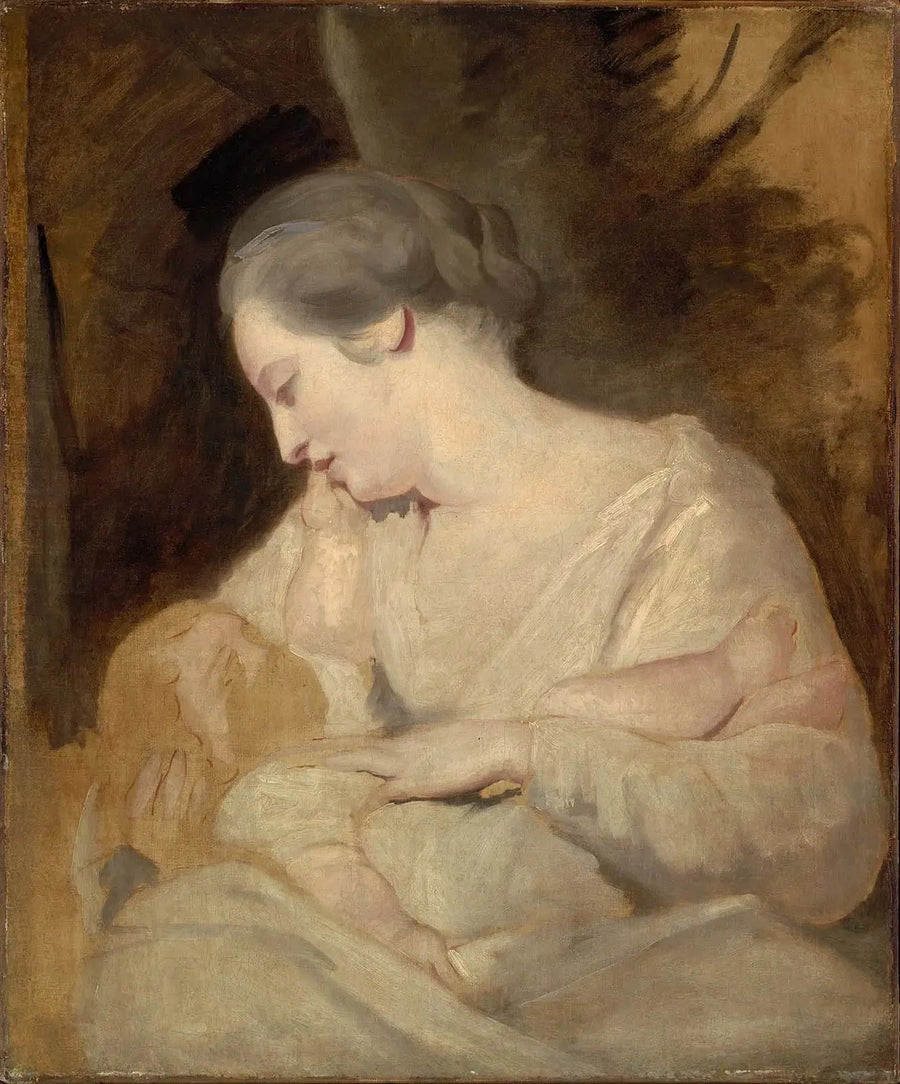 Mme Richard Hoare vuokralainen hänen lapsensa - Joshua Reynolds